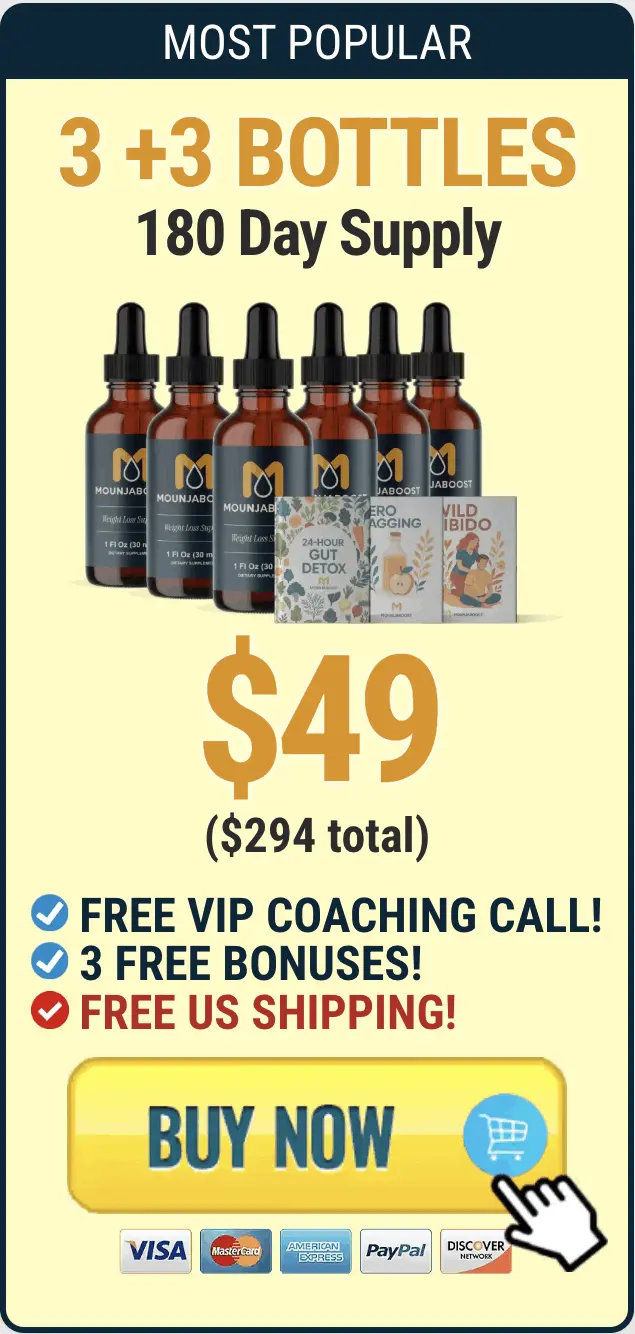 Mounjaboost 6 Bottles